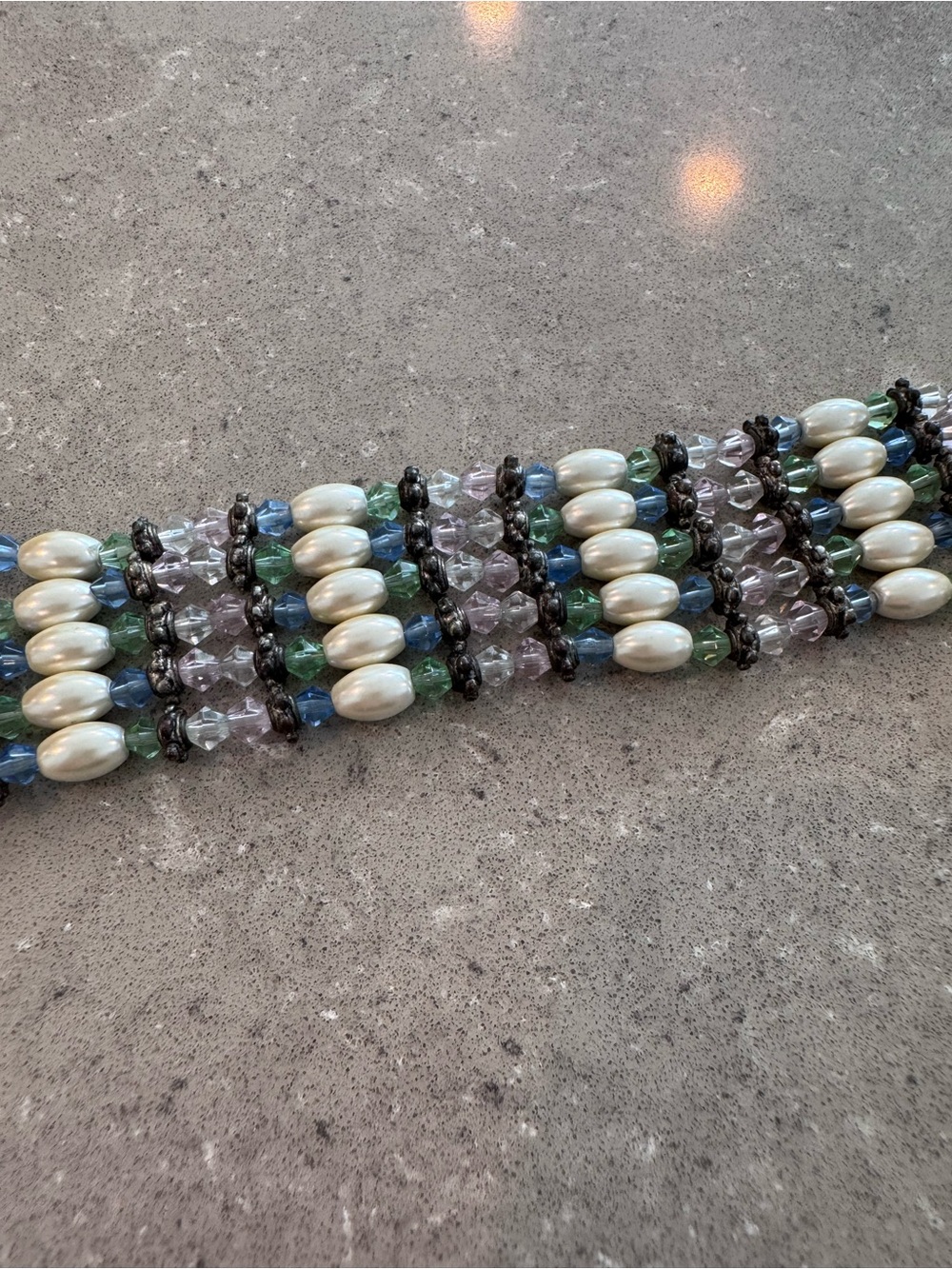 NWOT - Magnetic Wrap Multi-strand Beaded Bracelet/Necklace!